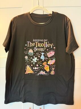 Harry Potter 'Anything Off The Trolley Dears?' Black T-shirt